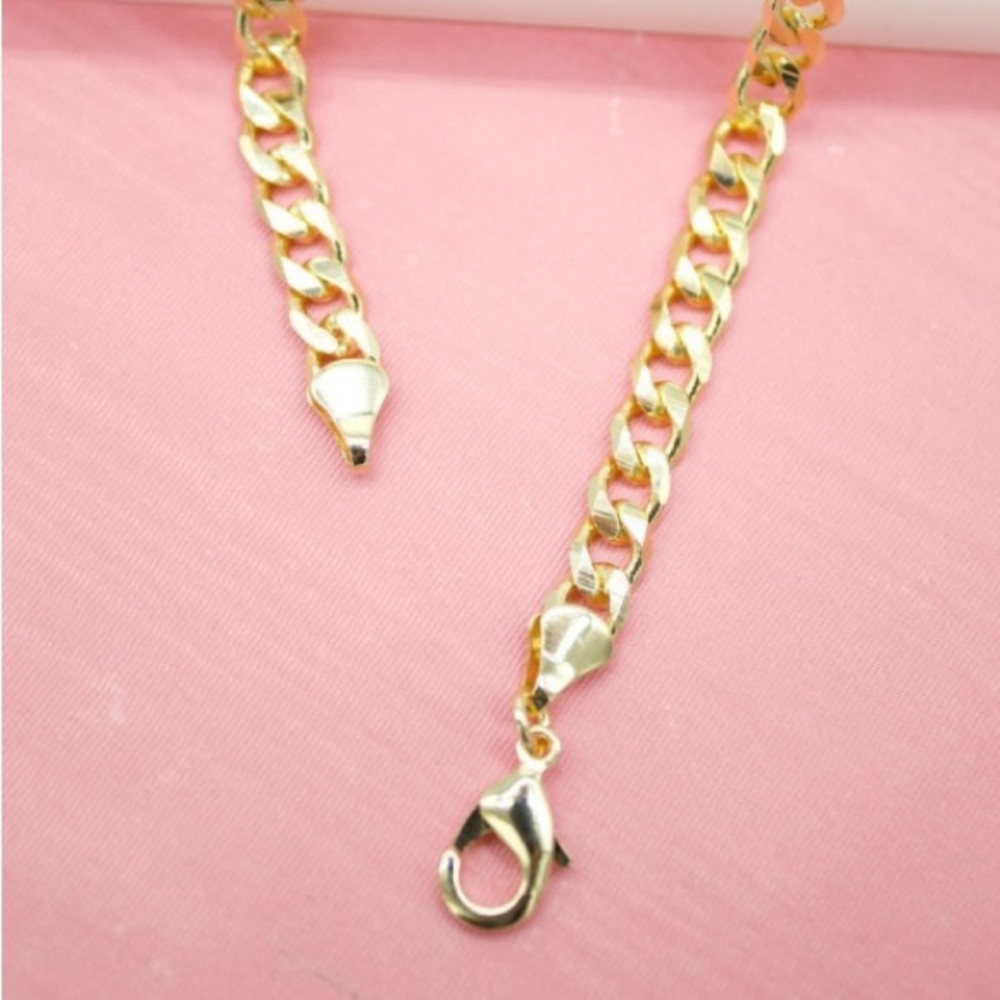 14k gold filled Cuban link Necklace 16 inches Heavy